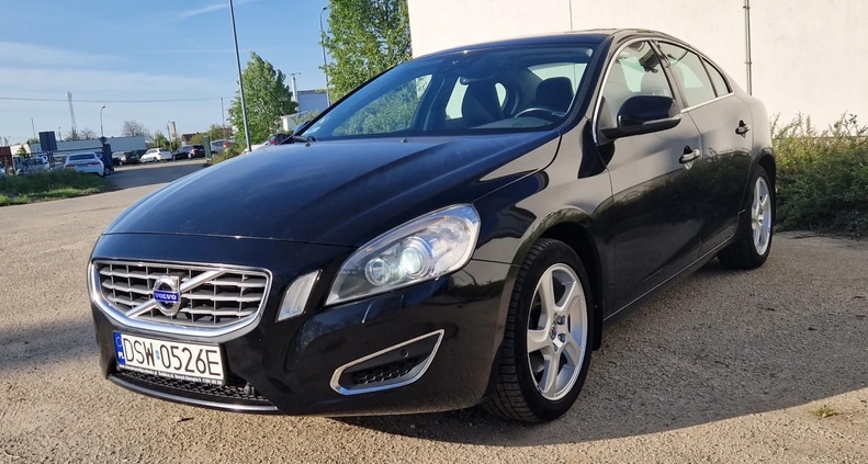Volvo S60 cena 38900 przebieg: 168500, rok produkcji 2010 z Wolbórz małe 631
